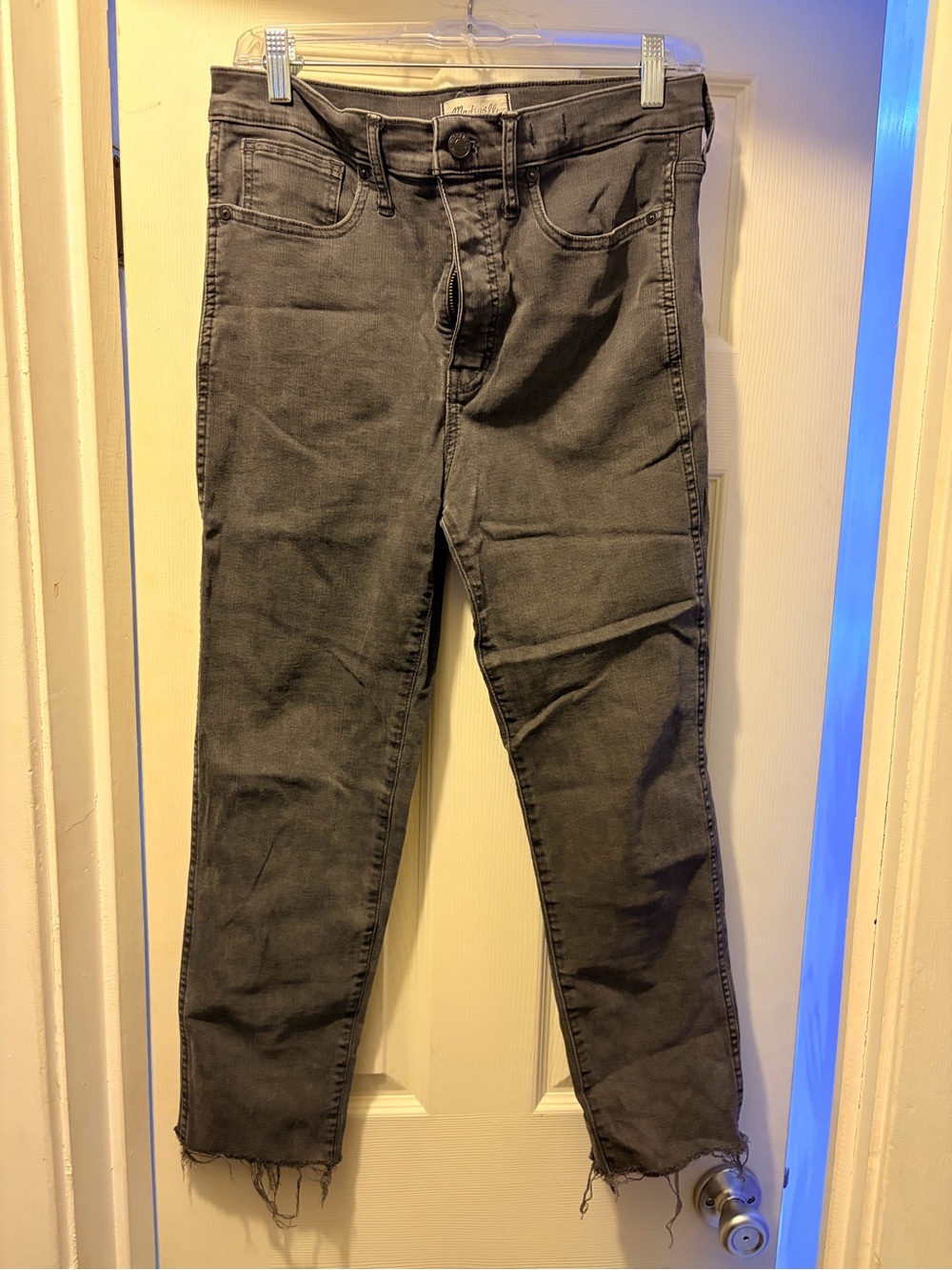 Madewell Women's Stovepipe Cropped Ankle Jeans